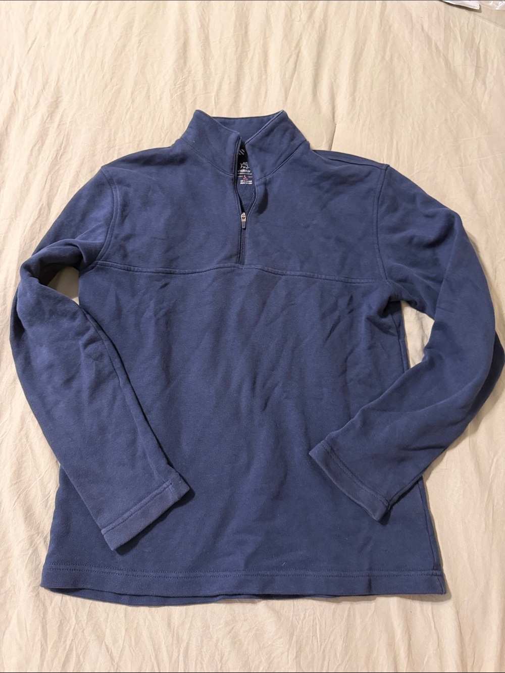 Boys Navy Half-Zip Sweater - Casual Layering Pullover Southern Tide